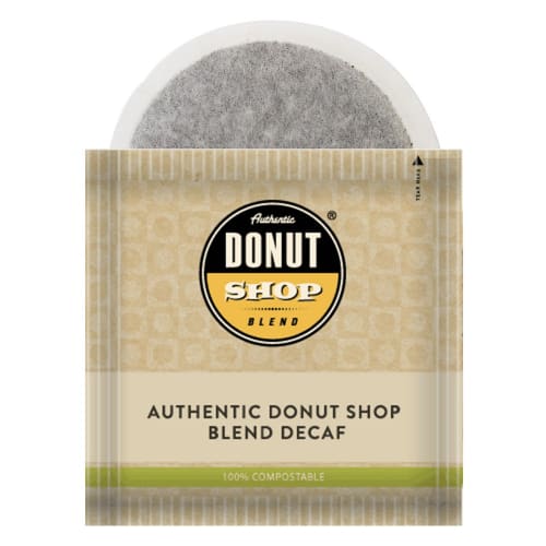 Donut Shop Coffee Blend 1-Cup Soft Pod Coffee, Decaf